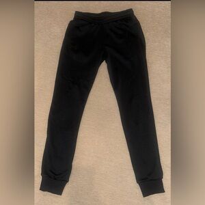 Under Armour Kids Black Sweatpants  - youth large -